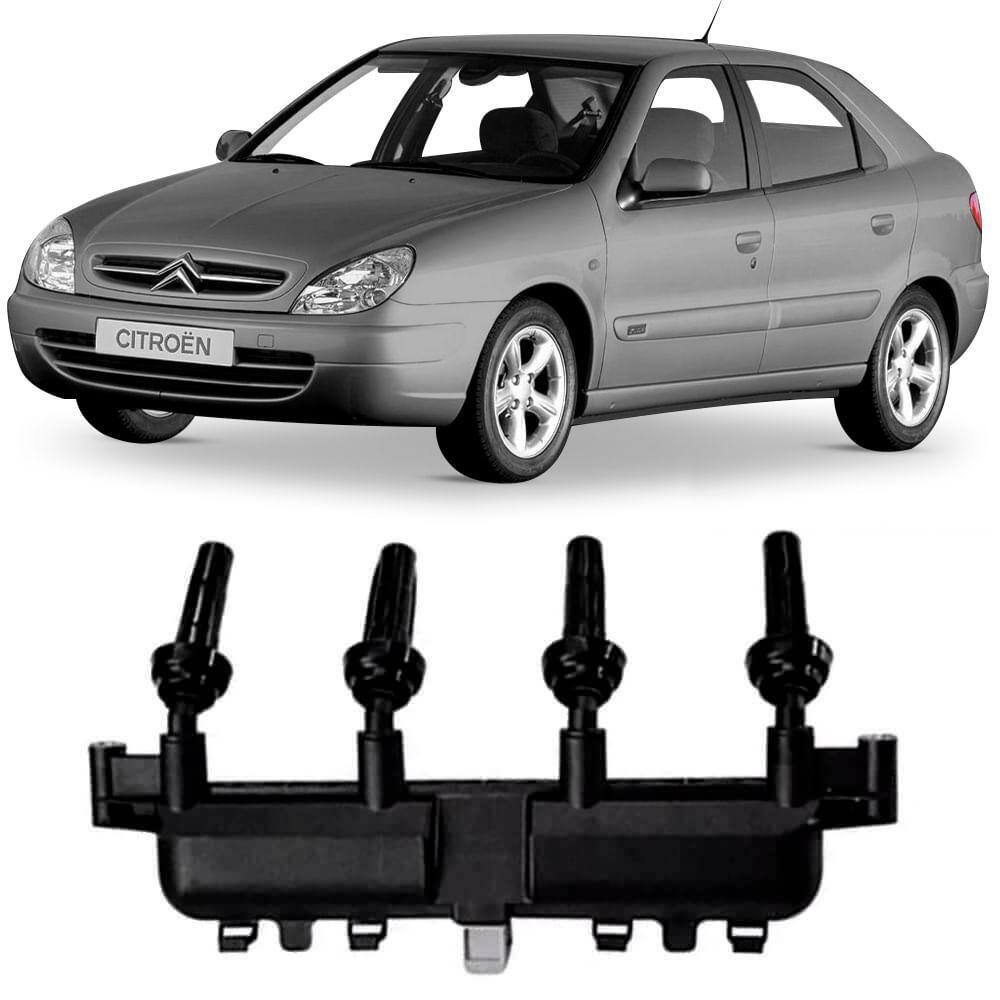 Bobina Ignição Citroen Xsara 2000 A 2005 Magneti Marelli