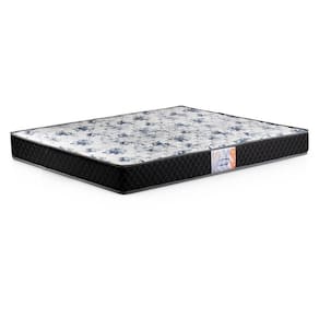 Colchão Viúva Gazin 128x15x188cm - Espuma D33 Cr408d Preto/branco