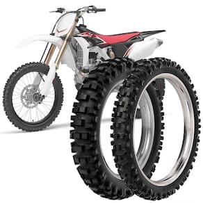 2 Pneu Moto Cross 100/100-18 59m 80/100-21 51m Rmx 35