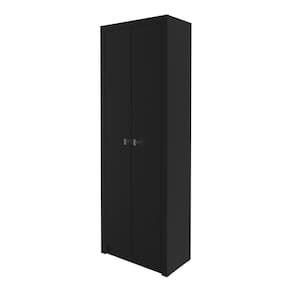 Armário Escritório Com 2 Portas Multimóveis Cr25015 Preto