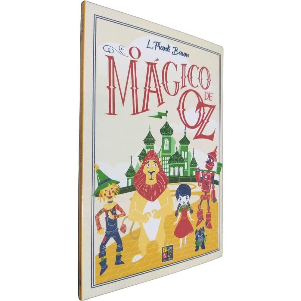 Livro Físico O Mágico de Oz L. Frank Baum Pé da Letra