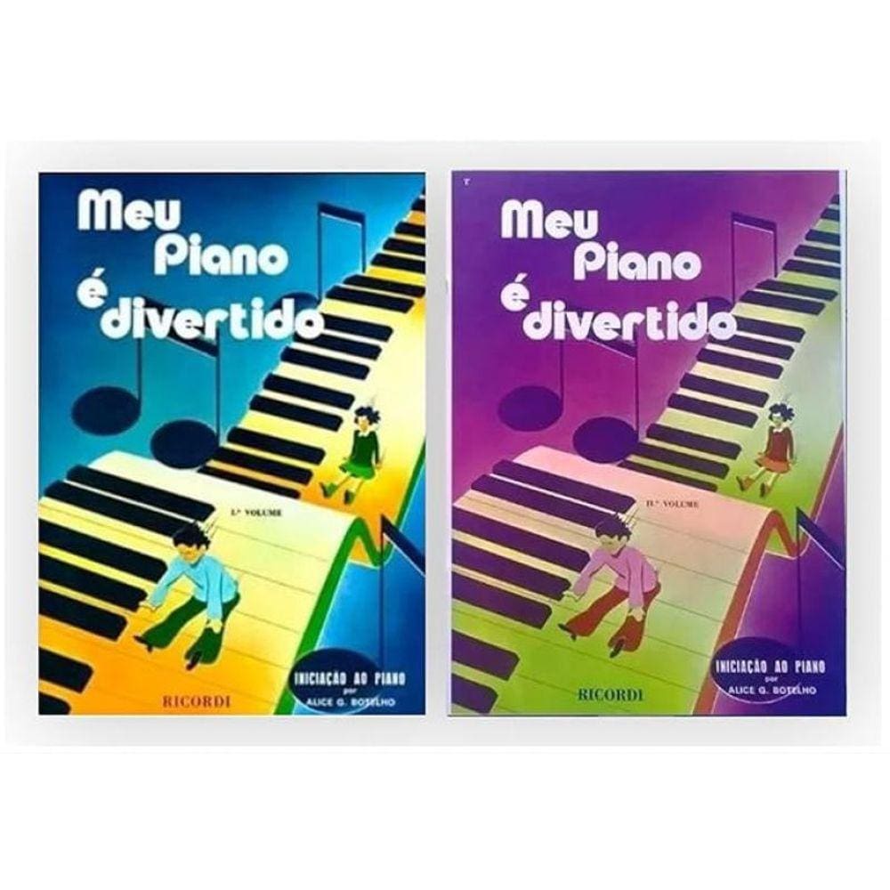 Meu Piano é Divertido 1 e 2 (Kit)