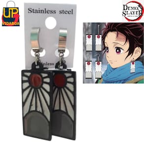 Brinco Demon Slayer - Tanjiro Kamado 3cm