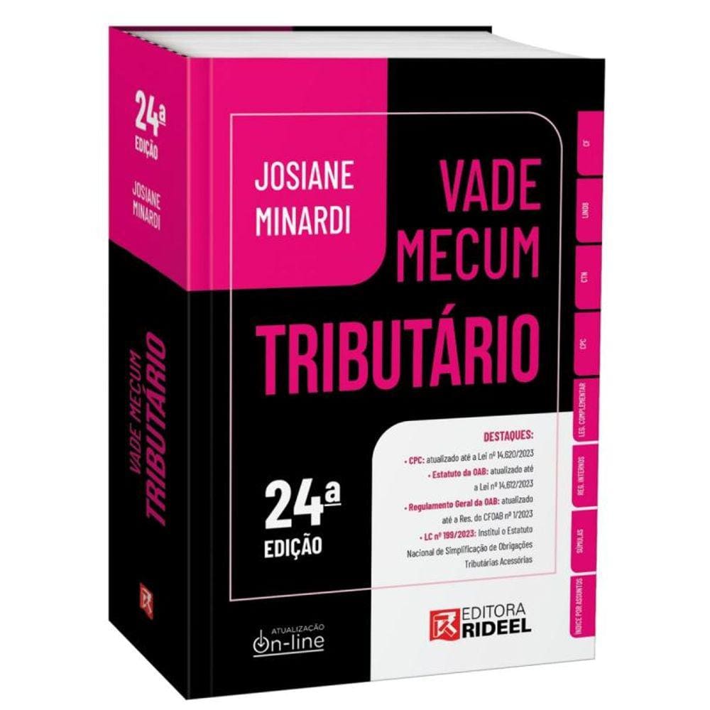 Vade Mecum Tributário - 24ª edição - 39º Exame de Ordem 2023