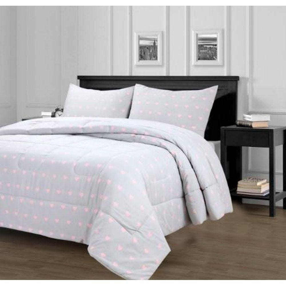 Edredom Charme Queen 2,40mx2,60m - Love - Appel