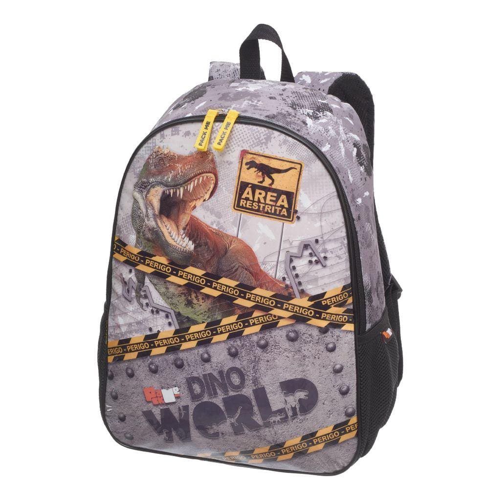 Mochila Infantil Dinossauro Rex Escolar 2024 Oficial Pacific