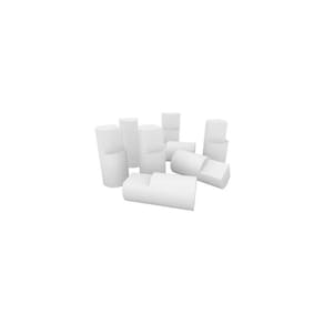 Módulo Cozinha Henn Americana Kit 8Un Pés Madeira P/ Balcão de Branco-Henn