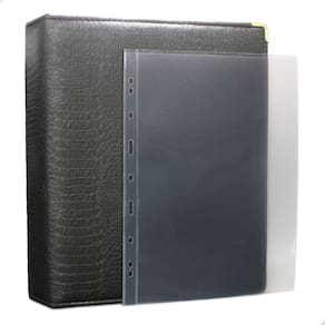 Álbum Fichário 50 Folhas Cédulas 1 Espaço 32x24 Cobra Fosco G