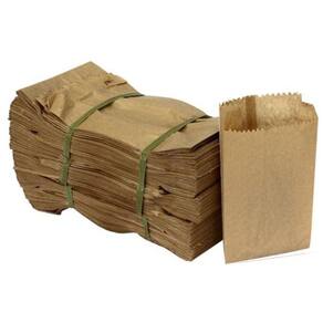 Saco de Papel Kraft Mix Sanfonado 1/4 kg liso 200 unidades