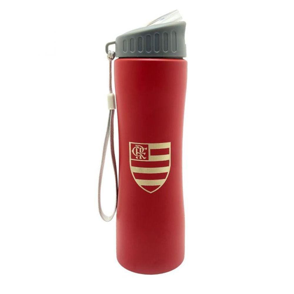 Garrafa Squeeze Flamengo Com Alça 600 ML - 4294