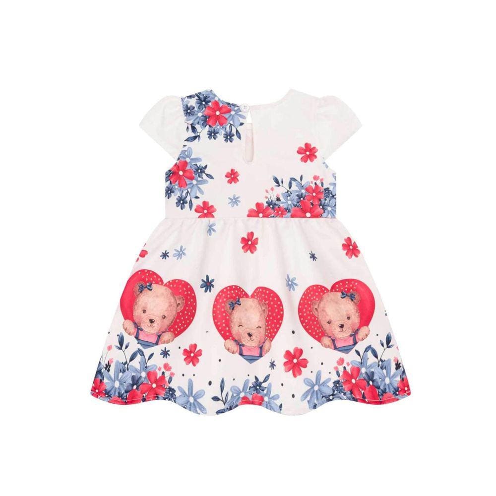 Vestido em Super Cetim Infantil Menina Kukiê 65600