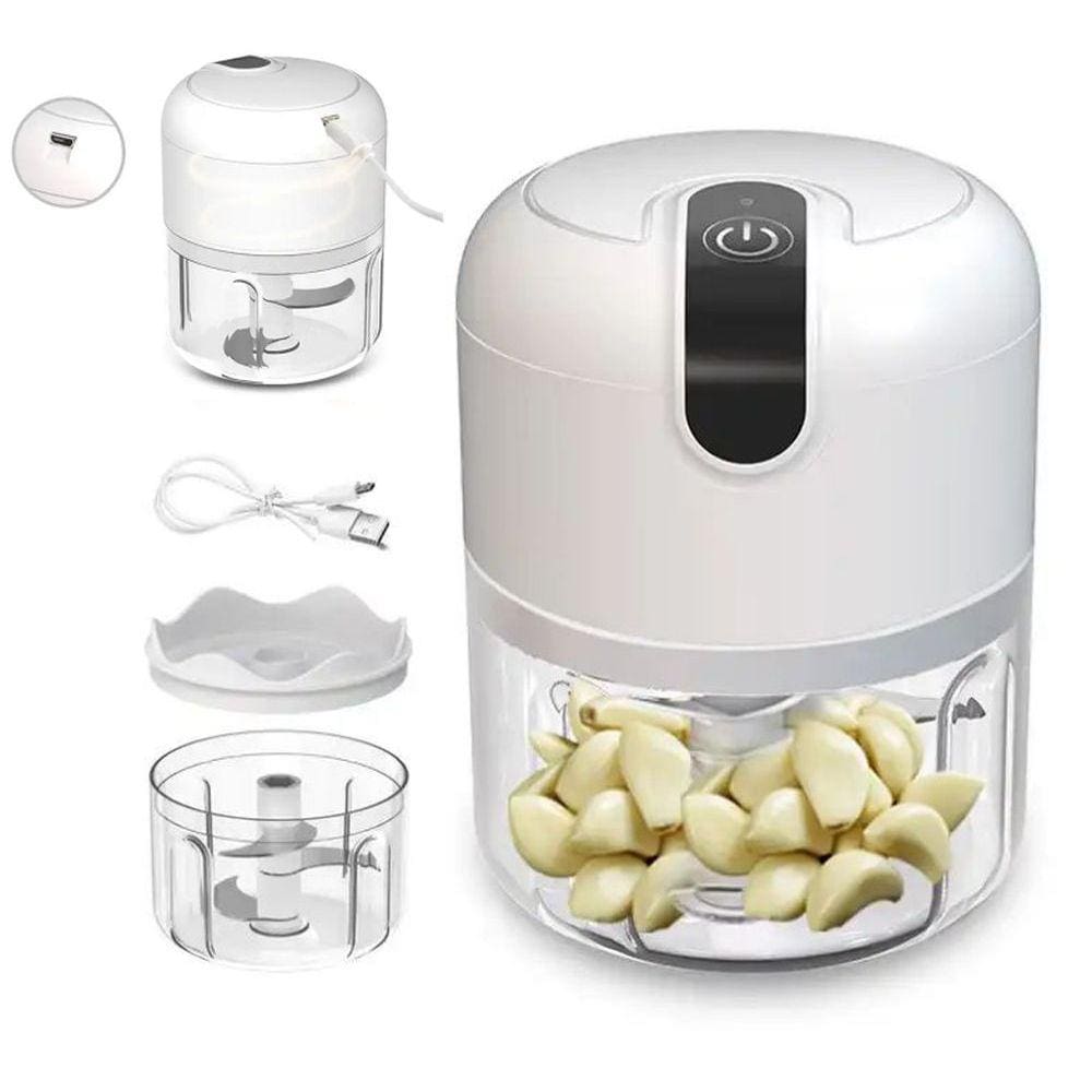 Mini Processador De Alimentos Xc-Pa-01: Praticidade E Eficiência Em Sua Cozinha!