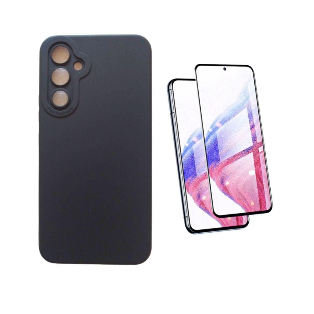 Capinha Protetora Premium + Pelicula 3D para Galaxy A54 5G
