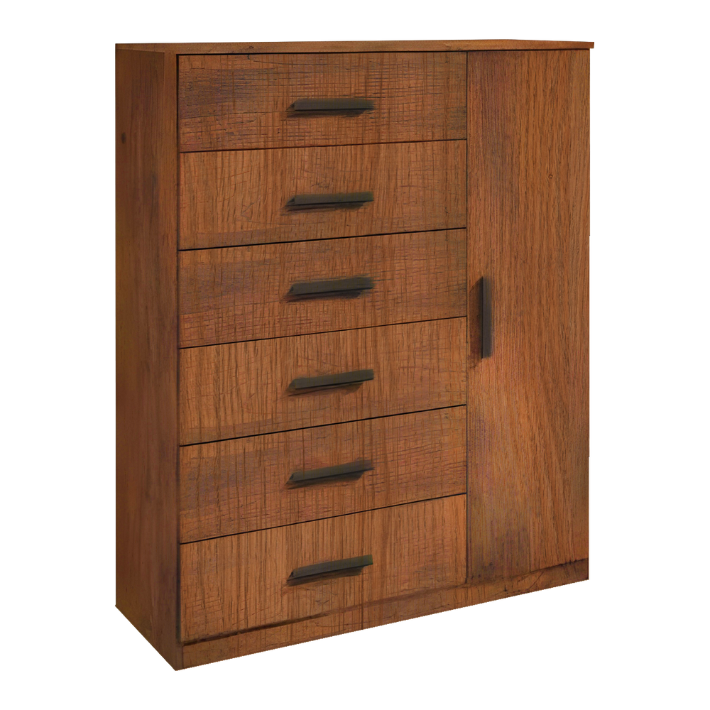 Cômoda Sapateira 1 porta e 6 gavetas - Cinamomo