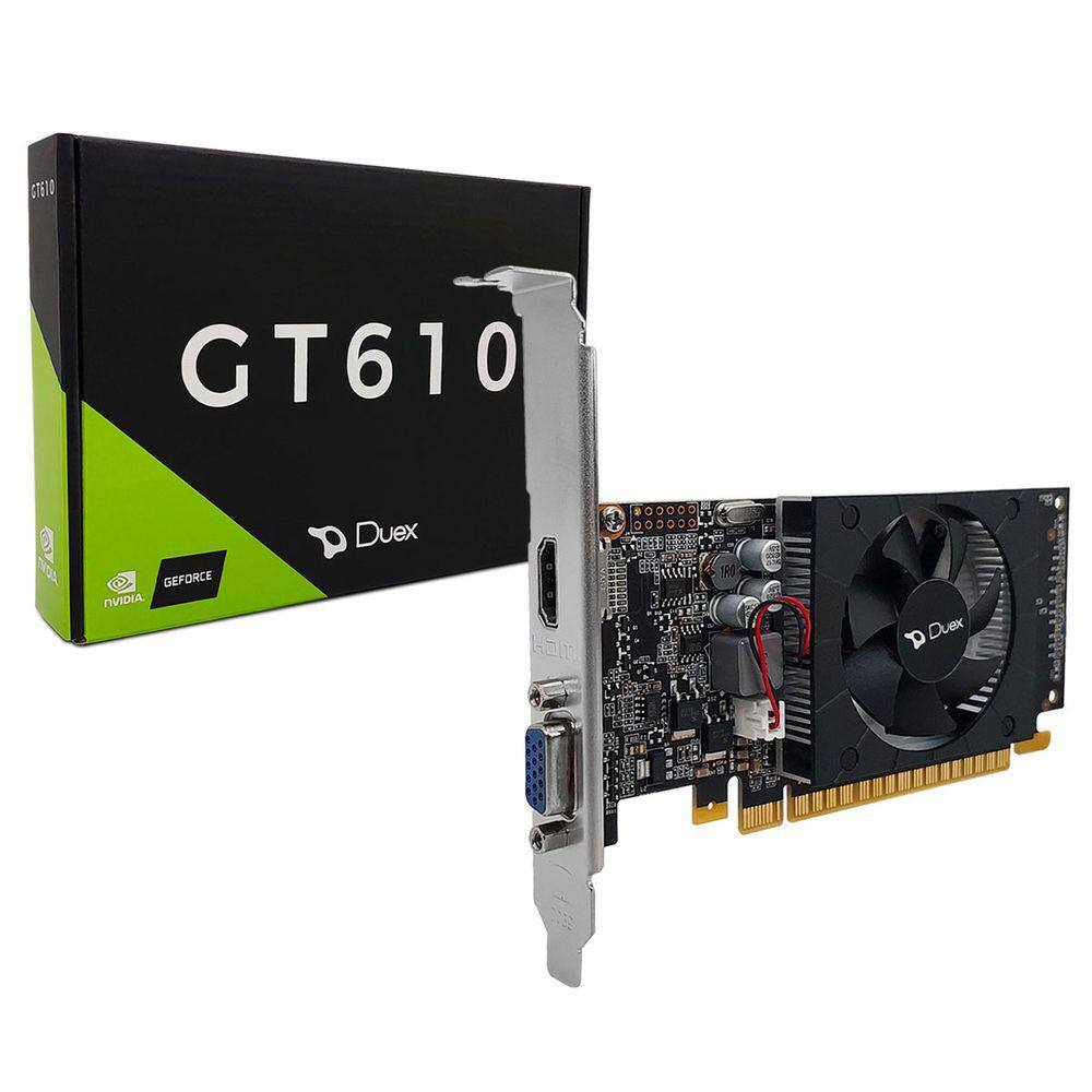 Placa de Vídeo GALAX GeForce GT 710 Low Profile 1GB DDR3 64-bit