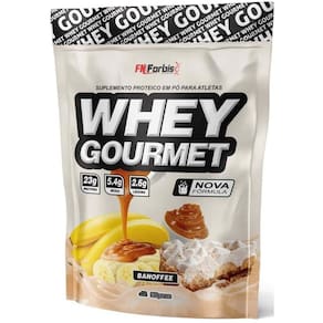 Whey Protein Gourmet  Sc  900 G - Fn Forbis  Banoffe