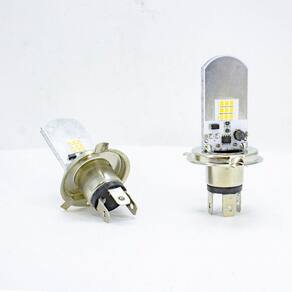 Lâmpada LED H4 6500K Bivolt 10W 1300LM Efeito Xênon Carro Moto Caminhão PAR- Autopoli