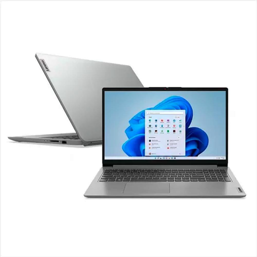 Notebook Lenovo IdeaPad 1i i7-1255U Tela 15.6 12GB 512GB SSD W11 Home 82VY000PBR