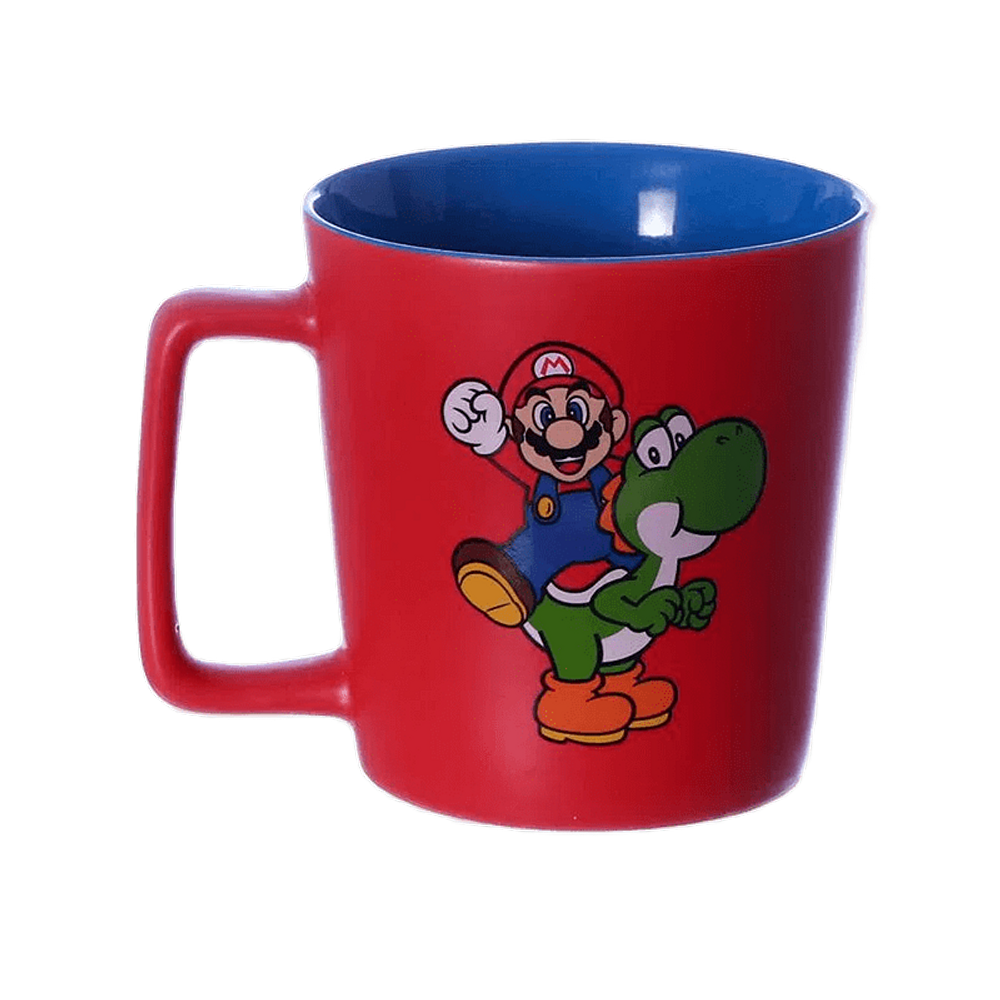 Caneca Buck Mario e Yoshi: Super Mario