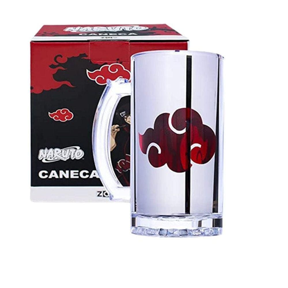 Caneca de Chopp Eletrostática Akatsuki: Naruto