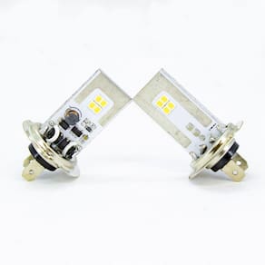 Lâmpada LED H7 6500K Bivolt 10W 1300LM Efeito Xênon Carro Moto Caminhão - Autopoli