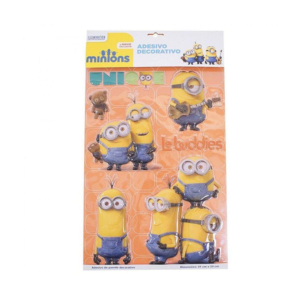 Adesivo Decorativo 3D Le Buddies: Minions
