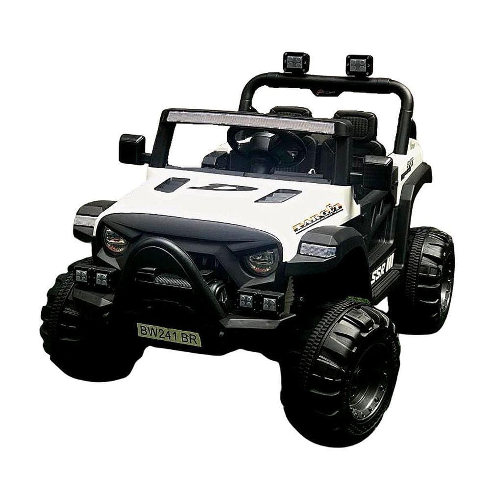 Carro Utv Jipe Buggy Elétrico 12V Infantil Som Bluetooth Usb Luzes Controle Remoto Brinqway Bw241