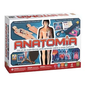 Jogo Anatomia Experiências App Kit Ciência Atividades Grow