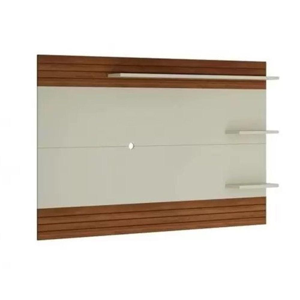 Painel Suspenso Flutuante Home TV Até 60 Polegadas 3 Prateleiras Mirage 1.80