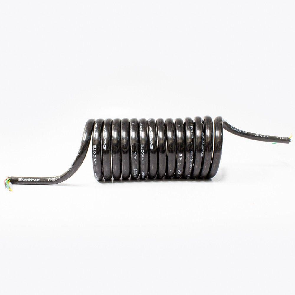 Mangueira Espiral Chicote Elétrico Cavalo Carreta 4,5 Metros - Engatcar - 1041
