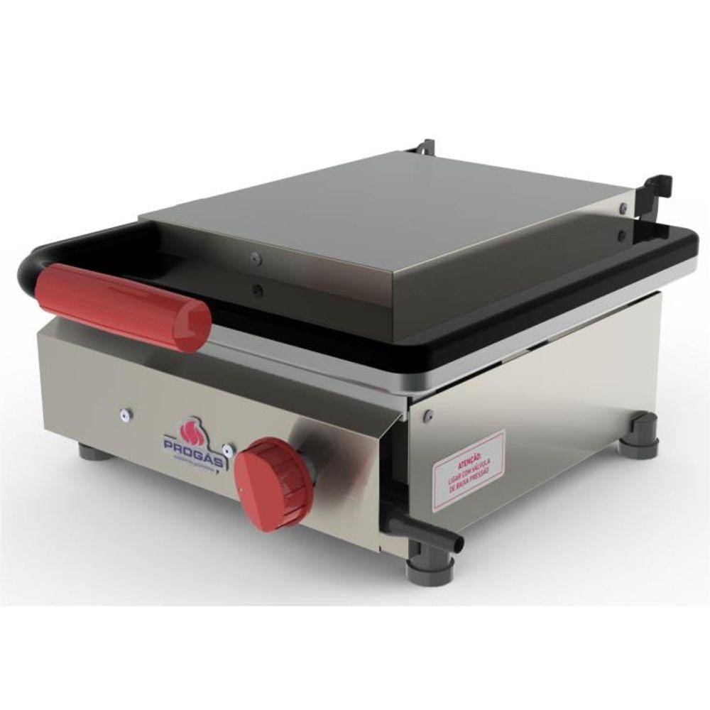 Grill Sanduicheira a Gás Inox PR-350G - Progás