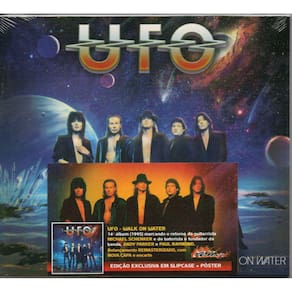 Cd UFO  – Walk On Water SLIPCASE+POSTER