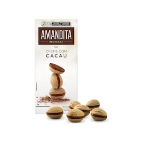 Wafer Recheio Chocolate Amandita 200g