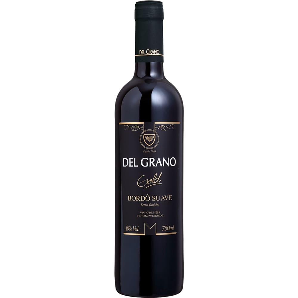 Del Grano Gold Vinho Tinto Suave Bordô