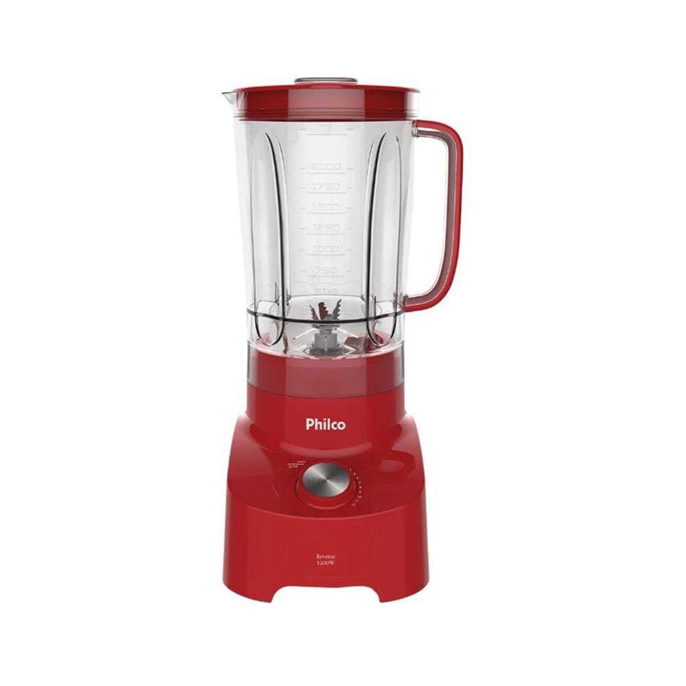 Liquidificador Philco Reverse Spin Premium Vermelho 1200W