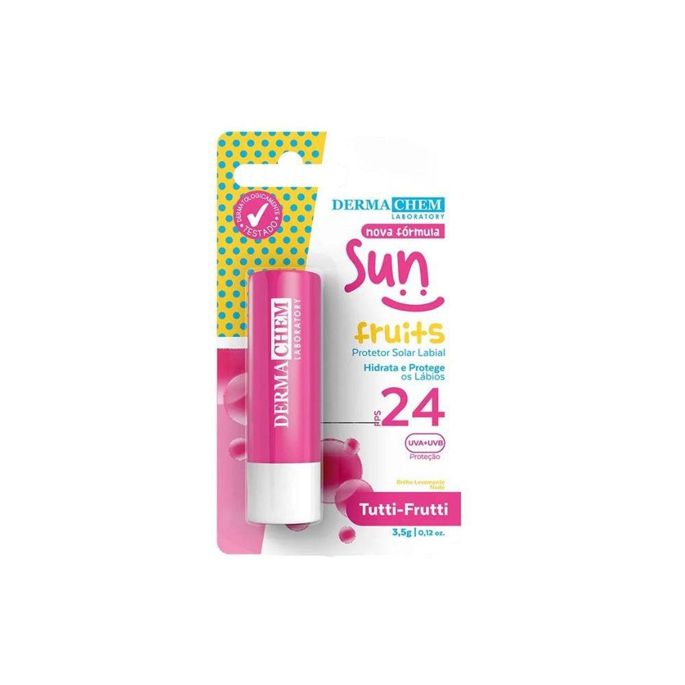 Protetor Labial Dermachem 3,5g F24 Tutti Frutti