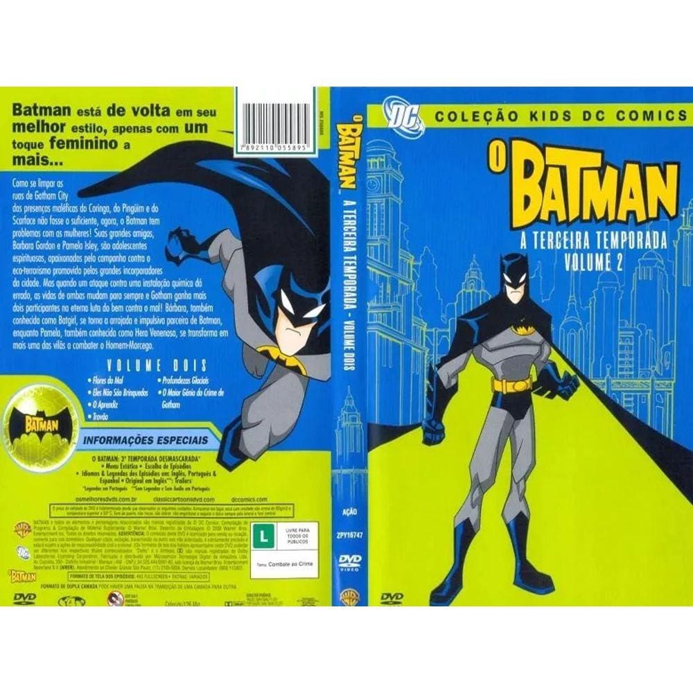 DVD O Batman A Terceira Temporada Vol 2 - WARNER