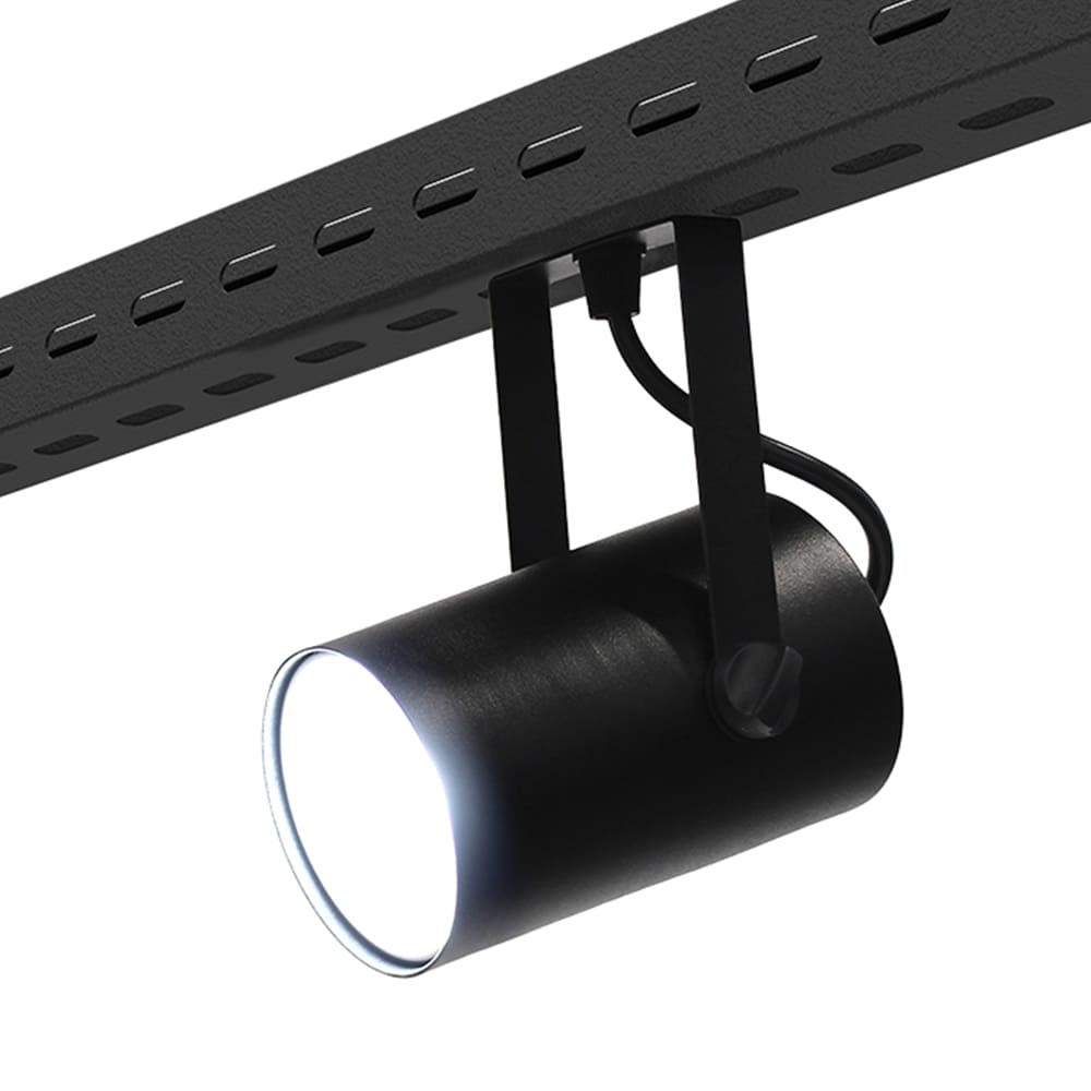 Spot para Eletrocalha Cannon Par20 E27 Taschibra Preto
