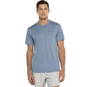 Camiseta Masculina Oxer Manga Curta Cava Tradicional Malha Mescla Basic