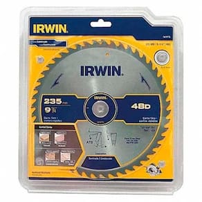 Serra Circular de Widea 9.1/4 Pol x 48D IW14113 IRWIN