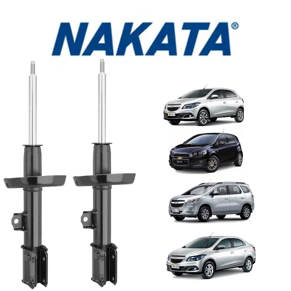 Par Amortecedor Dianteiro Nakata Chevrolet Spin 2012 A 2014
