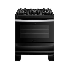 Fogão 5 Bocas Preto com Mesa de Vidro Atlas Agile Up Bivolt