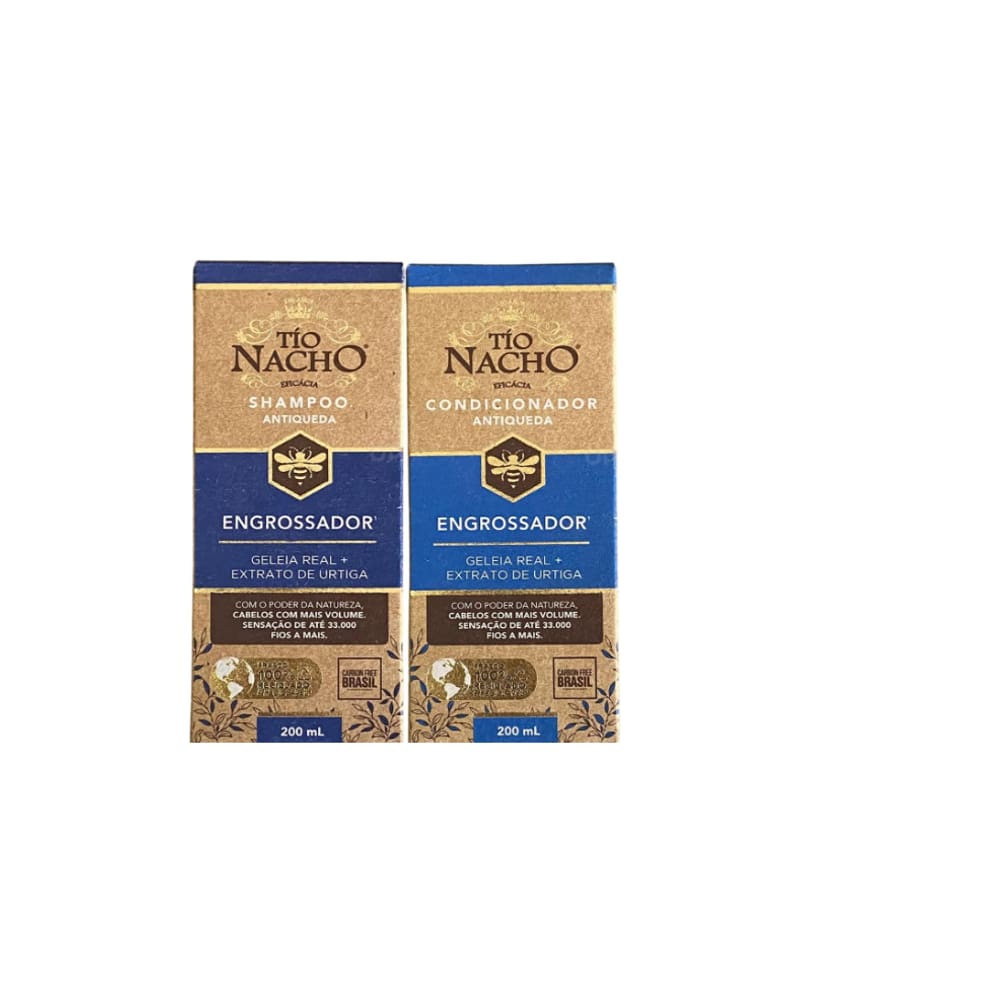 Kit Tio Nacho Engrossador Shampoo 200ml + Condicionador 200ml