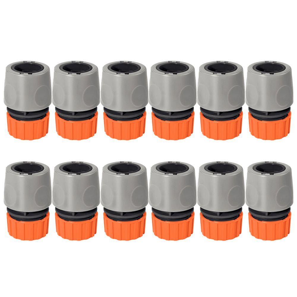 Kit 12 Engate Rápido em Plástico para Mangueiras 1/2” - Tramontina