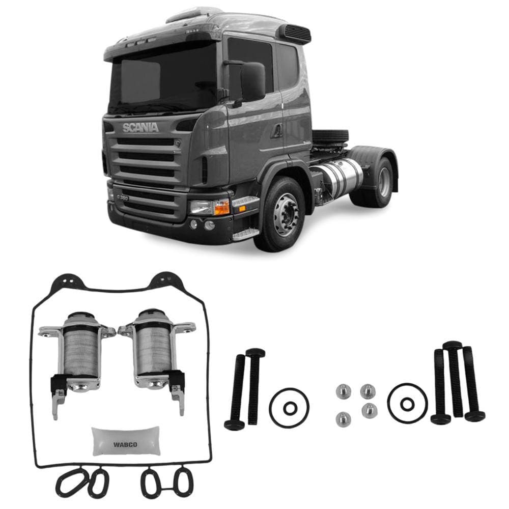 Reparo Válvula Secador de Ar Scania G380 P230 R440 R470 R500