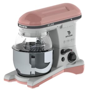 Batedeira Planetaria Eclair Bp500 5L Rosa Bivolt Braesi
