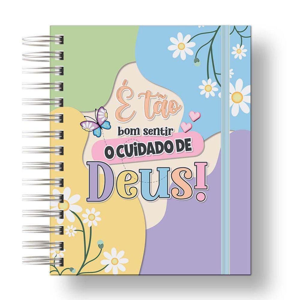 Planner Uau 2024 Cuidado de Deus Para palnejamento Anual, Organização Diaria.