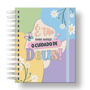 Planner Uau 2024 Cuidado de Deus Para palnejamento Anual, Organização Diaria.