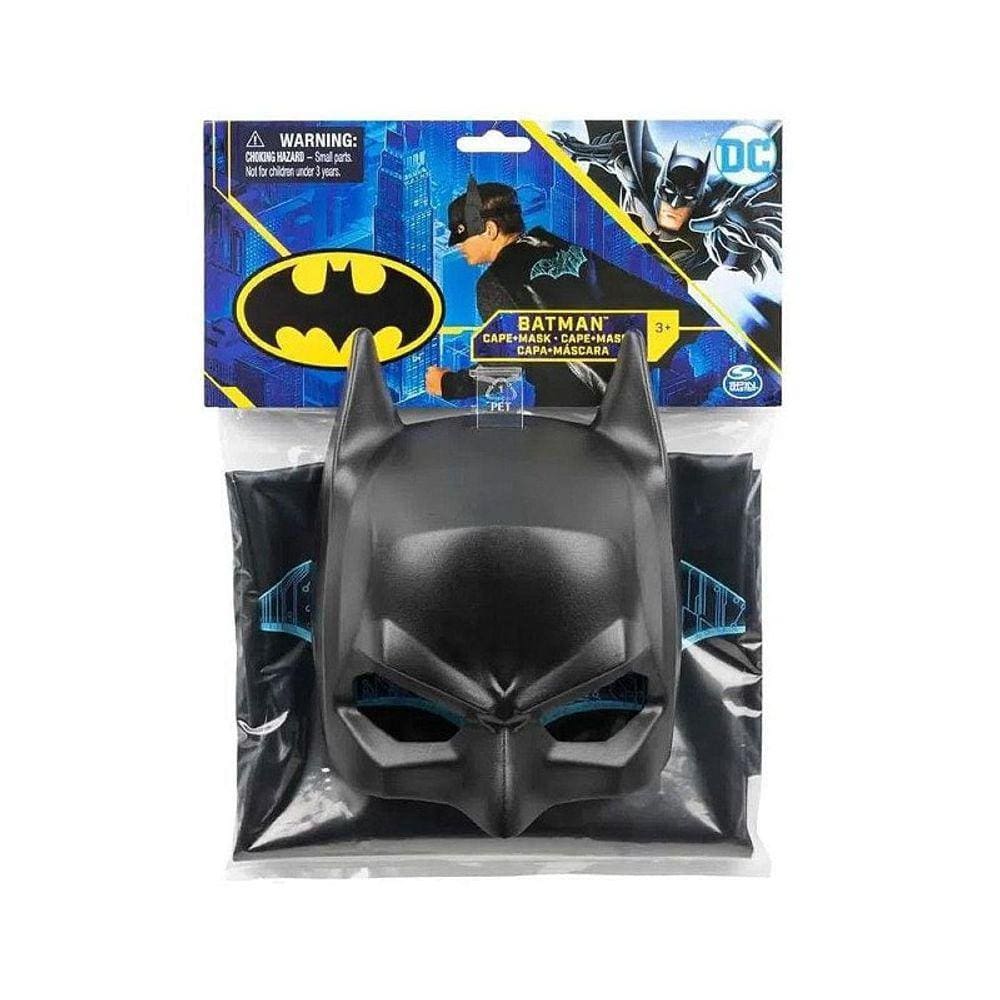 Capa e Máscara Batman Sunny: DC Comics