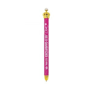 Caneta Para Uso Exclusivo De Uma Diva Princesa Coroa 0.7mm: FS